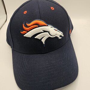 New 47 Brand MVP DENVER BRONCOS Adjustable Hat Cap NFL Football Dark Blue Hat